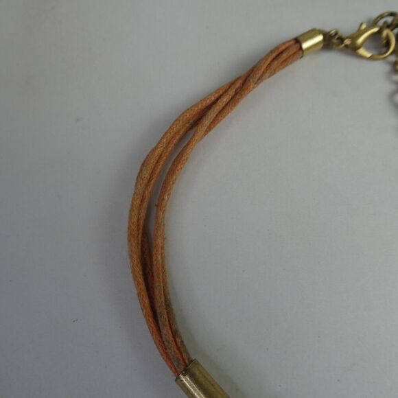 J. Crew Multi Strand Cord Statement Bib Necklace Career Rhinestone Colorful - Picture 6 of 8